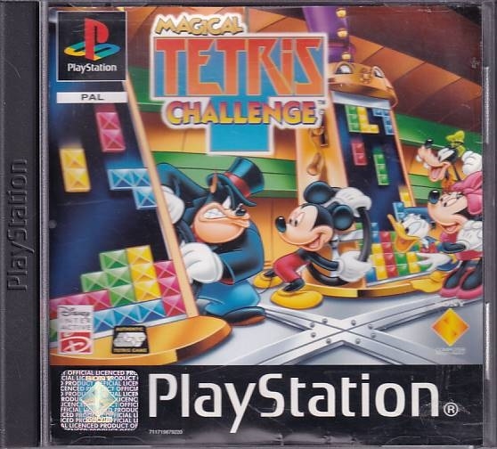 Magical Tetris Challenge - Manual Missing - PS1 (B Grade) (Used) (eng)