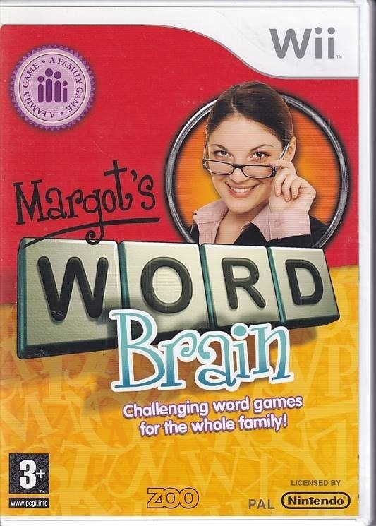 Margots Word Brain - Wii - (B Grade) (Genbrug) (eng)