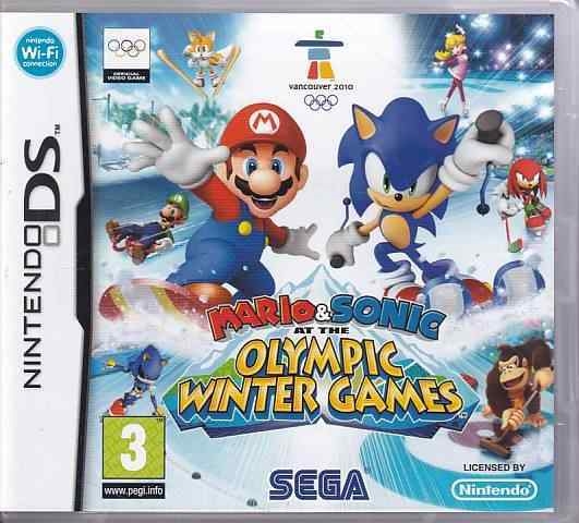 Mario and Sonic at the Olympic Winter Games - Nintendo DS (B Grade) (Used) (Eng)