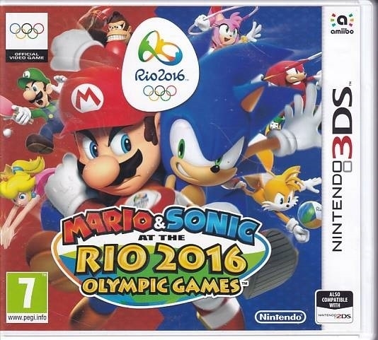 Mario and Sonic at the Rio 2016 Olympic Games - Nintendo 3DS (A Grade) (Used) (eng)