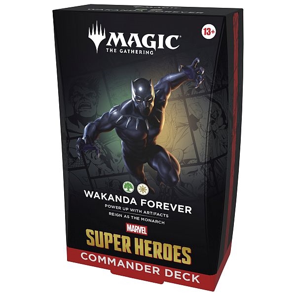 Marvel Super Heroes - Commander Deck - Wakanda Forever - Magic the Gathering (ENG)
