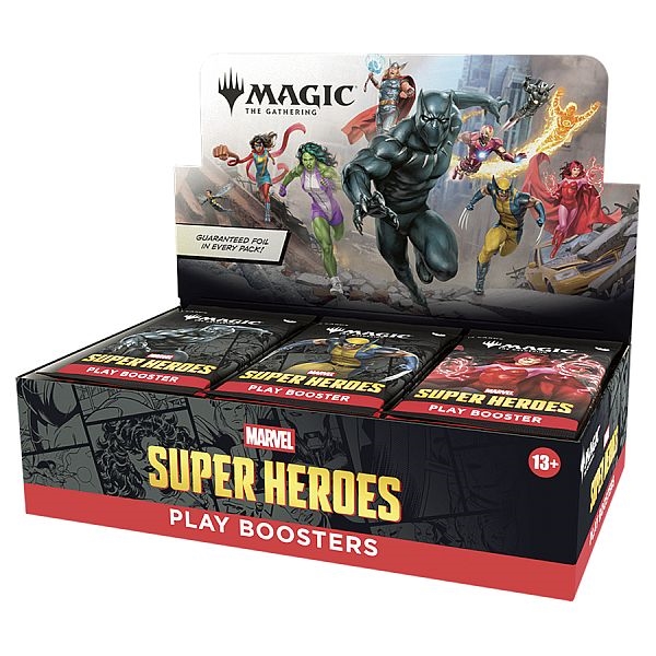 Marvel Super Heroes - Play Booster Display (30 Booster Packs) - Magic the Gathering (ENG)