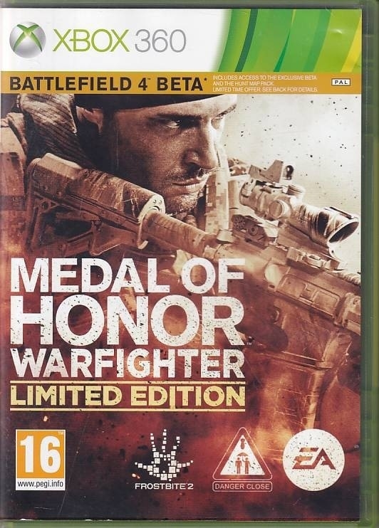 Medal of Honor Warfighter - Limited Edition - XBOX 360 (B Grade) (Used) (Eng)