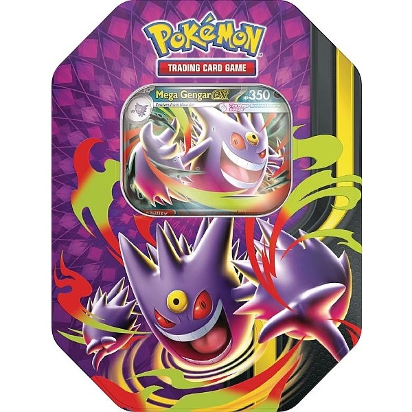 Mega Moonlit Collector\'s Tin - Mega Gengar EX - Pokemon TCG (ENG)