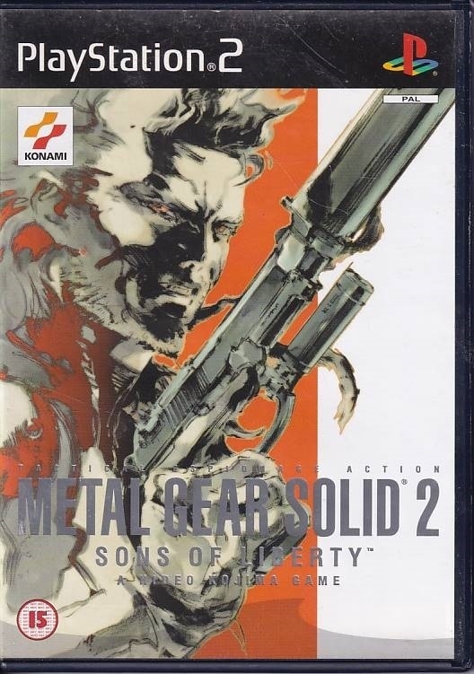 Metal Gear Solid 2 Sons of Liberty - PS2 (B Grade) (Used) (eng)