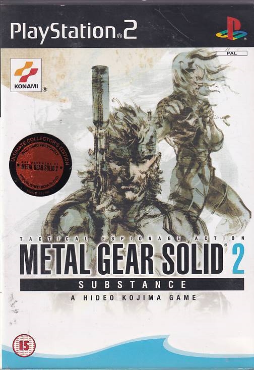 Metal Gear Solid 2 Substance - PS2 (A Grade) (Used) (eng)
