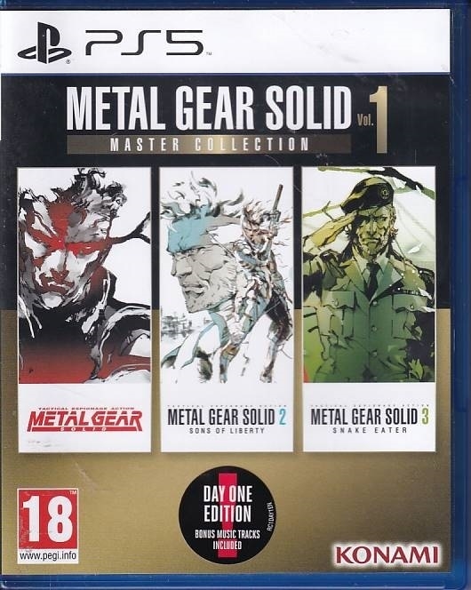 Metal Gear Solid Master Collection Vol 1 - Day One Edition - PS5 (A Grade) (Used) (eng)