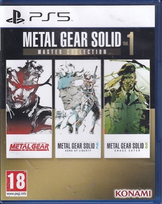 Metal Gear Solid Master Collection Vol 1 - PS5 (A Grade) (Used) (eng)