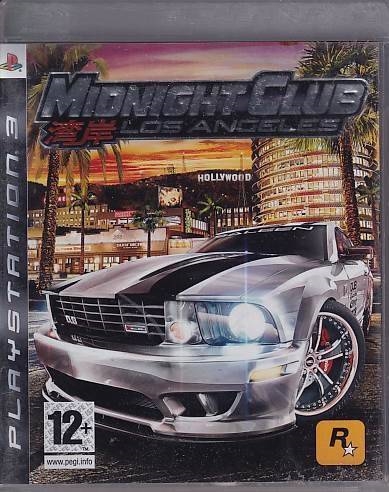 Midnight Club Los Angeles - PS3 (B Grade) (Used) (Eng)