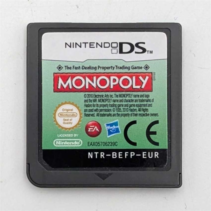 Monopoly - Cartridge - Nintendo DS (ENG) (A Grade) (Used)