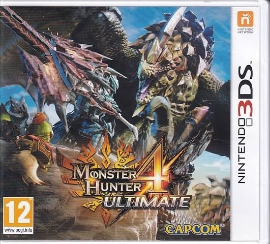 Monster Hunter 4 Ultimate - Nintendo 3DS Spil (B Grade) (Used) (Eng)