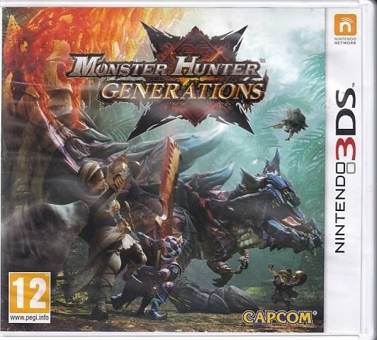 Monster Hunter Generations - Nintendo 3DS - (B Grade) (Used) (Eng)
