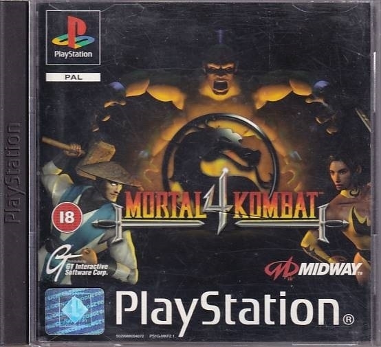 Mortal Kombat 4 - PS1 (C Grade) (Used) (Eng)