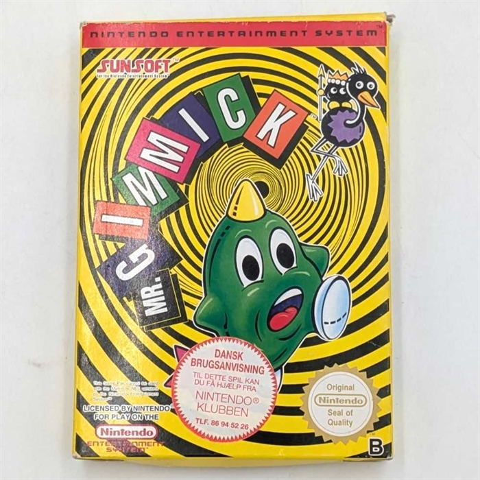 Mr Gimmick - Complete In Box - (SCN) - NES Game (B Grade) (Used)