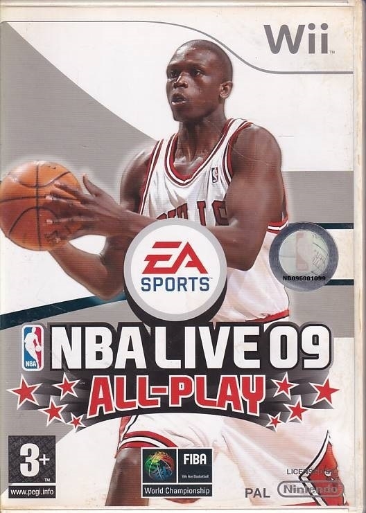 NBA Live 09 All-Play - Wii - (B Grade) (Used) (eng)