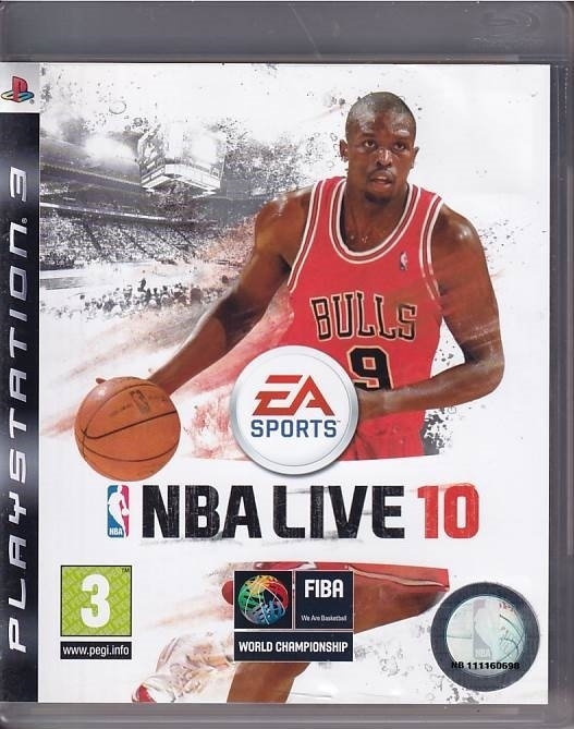 NBA Live 10 - PS3 Spil (B Grade) (Genbrug)