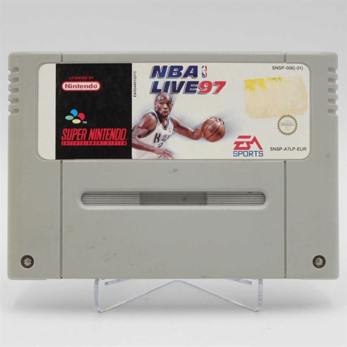 NBA Live 97 - SNES - Cartridge - (EUR) (C Grade) (Used)