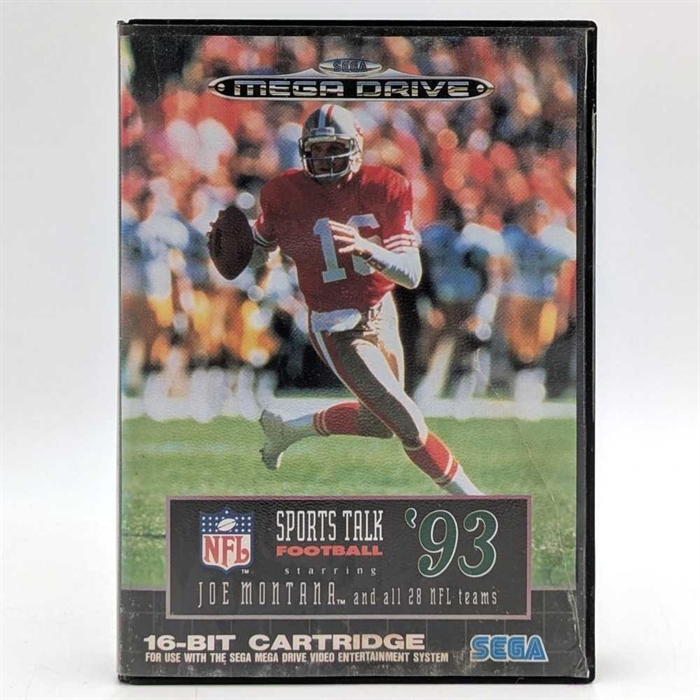 NFL Sports Talk Football \'93 - Sega Mega Drive Game (B Grade) (Used)