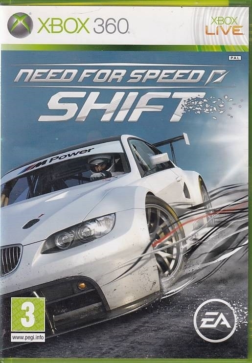Need For Speed Shift - XBOX 360 (B Grade) (Used) (Eng)