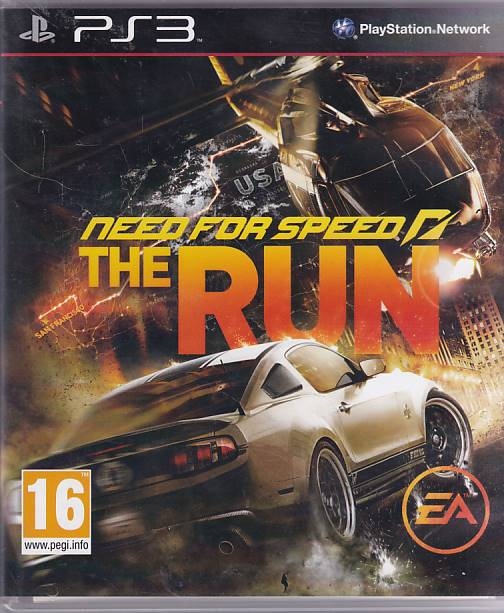 Need For Speed The Run - PS3 - (B Grade) (Used) (eng)