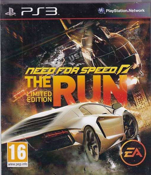 Need For Speed The Run - PS3 - (B Grade) (Used) (eng)