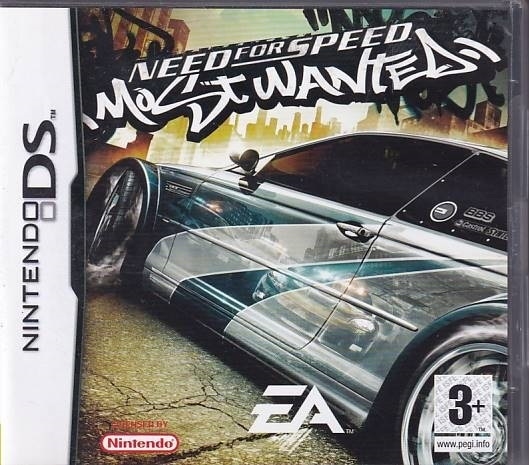 Need for Speed Most Wanted - Nintendo DS (A Grade) (Used) (Eng)