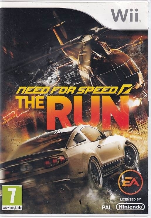 Need for Speed the Run - Nintendo Wii (B Grade) (Used) (eng)