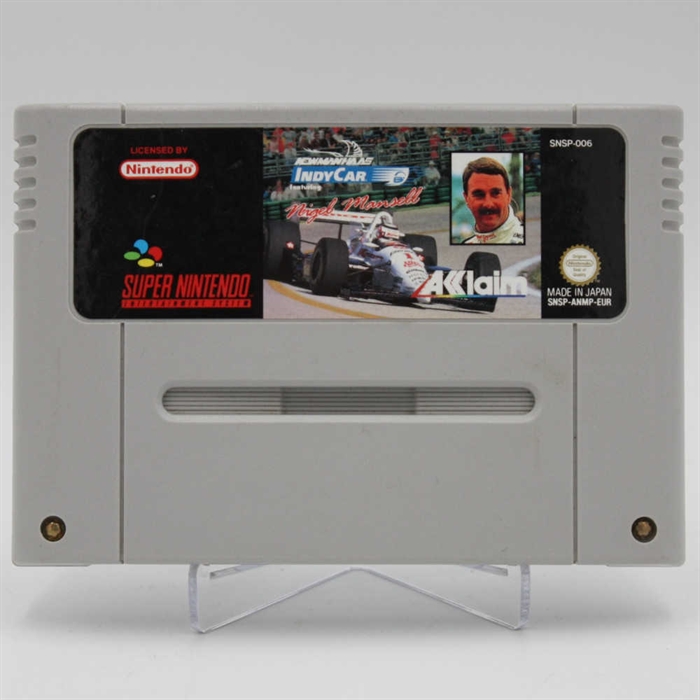 Newman/Haas IndyCar featuring Nigel Mansell - SNES - Cartridge - (EUR) (B Grade) (Used)