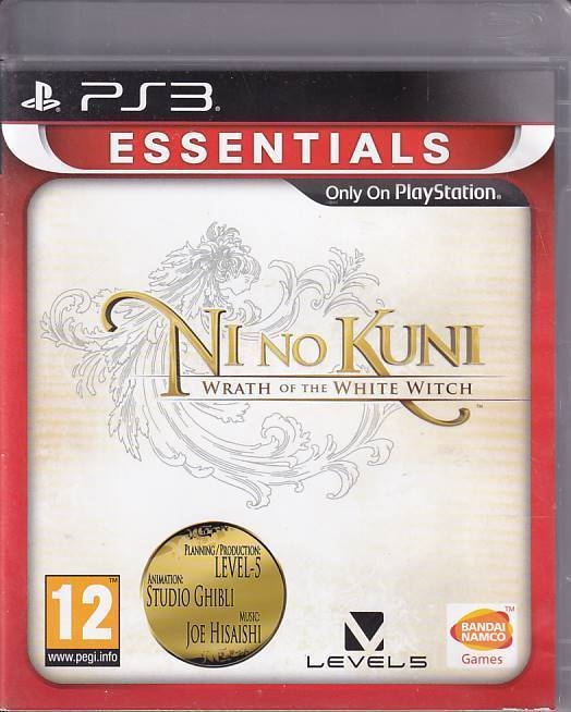 Ni No Kuni Wrath of the White Witch - Essentials - PS3 (A Grade) (Used) (Eng)