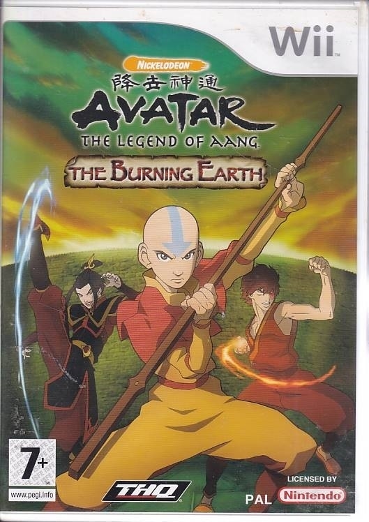 Nickelodeon Avatar the Legend of Aang The Burning Earth - Nintendo Wii (B Grade) (Used) (eng)