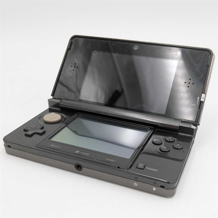 Nintendo 3DS - Black - Console - SNR CEF101501574 (B Grade) (Used)