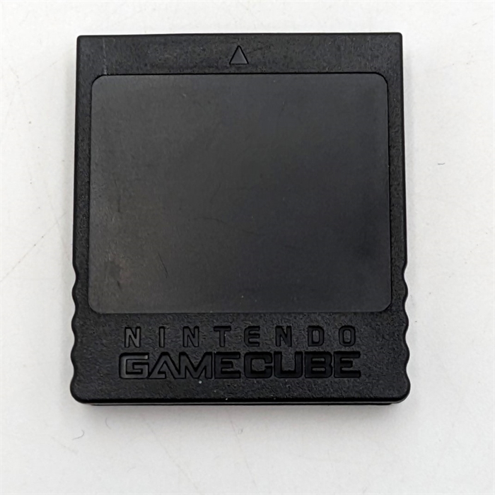 Nintendo Gamecube Memory Card 251 - 16MB - Black - (B Grade) (Used)