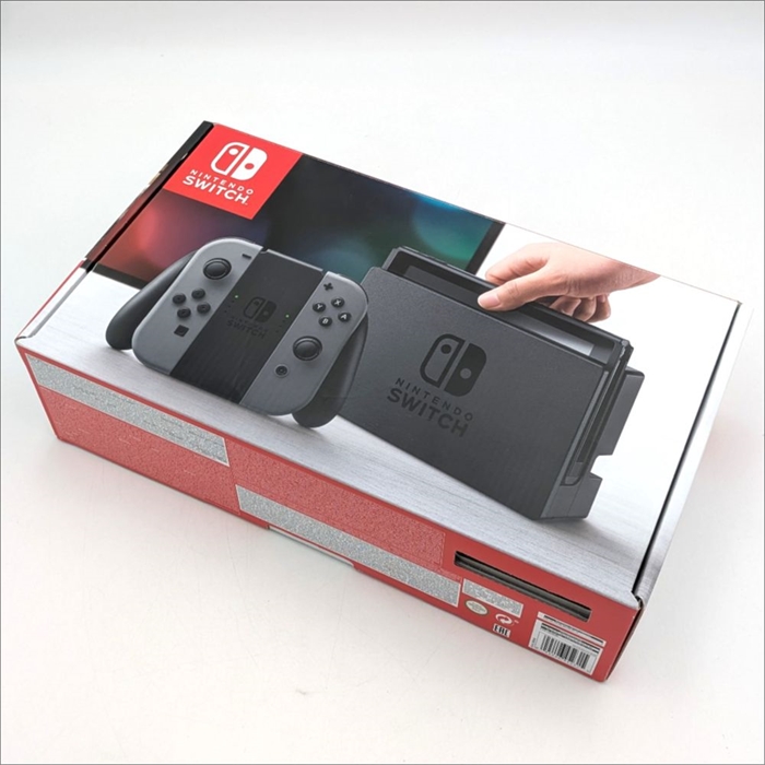 Nintendo Switch - Gray - Console - 2017 Model - Complete In Box - SNR XAJ40000905356 (B Grade) (Used)