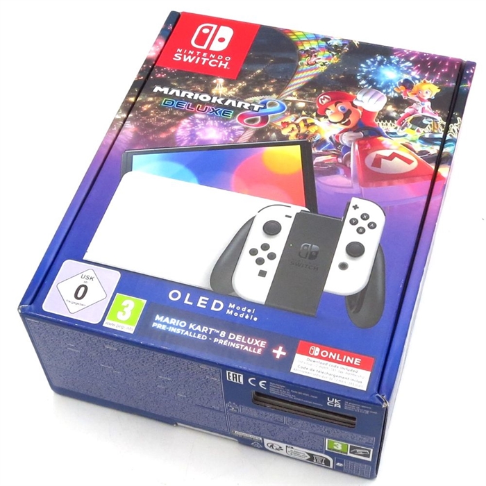 Nintendo Switch OLED - Complete In Box - Console - SNR XTJ70840997433 (A Grade) (Used)