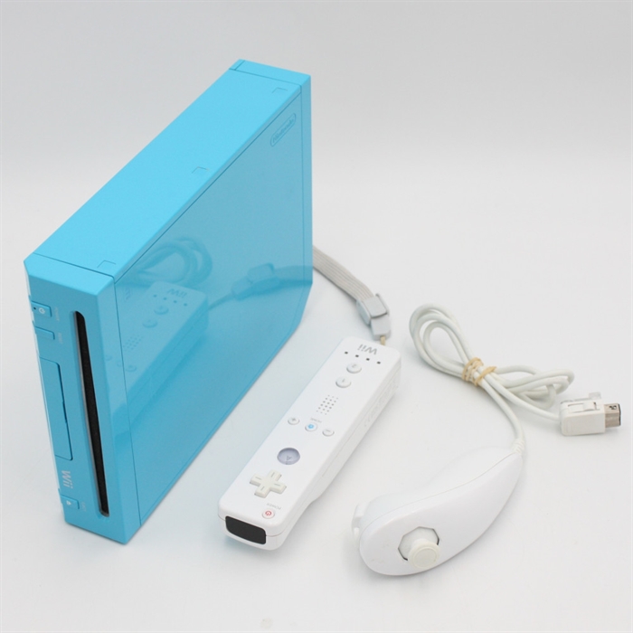 Nintendo Wii Console - Blue - RVL-101 - SNR KEH501658366 (B Grade) (Used)