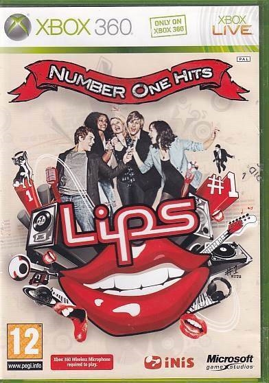 Number One Hits Lips - XBOX 360 (B Grade) (Used) (Eng)