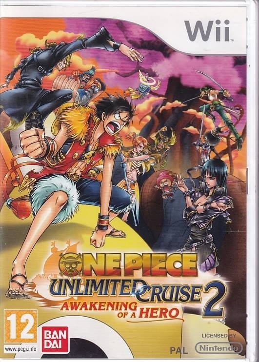 One Piece Unlimited Cruise 2 Awakening of a Hero - Nintendo Wii - (B Grade) (Used) (Eng)