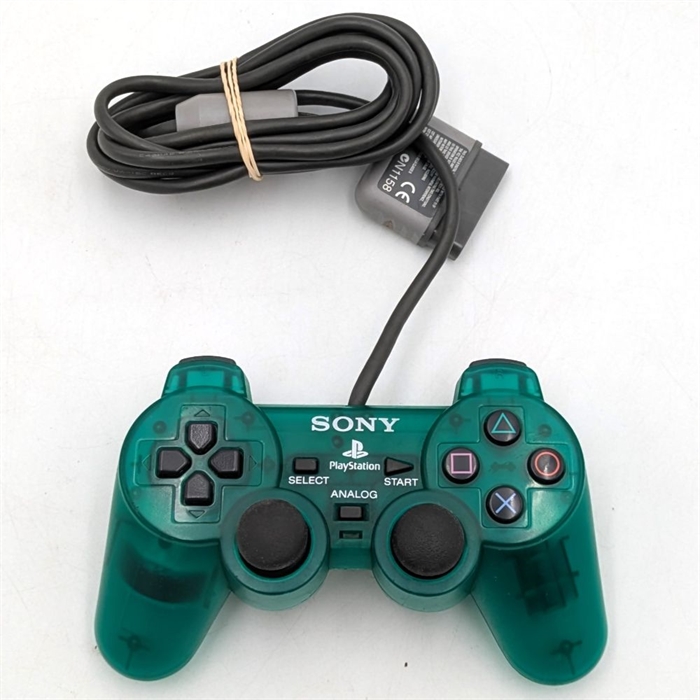 Original DualShock Controller - Emerald - PS1 Accessories (B Grade) (Used)