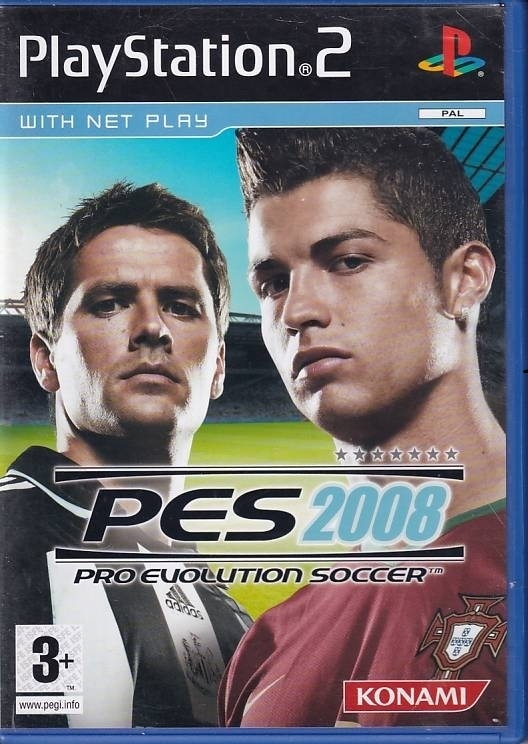 PES 2008 Pro Evolution Soccer - PS2 (B Grade) (Used) (Eng)