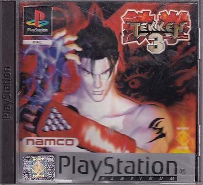 PS1 - Tekken 3 -  Platinum - Uden Manual - (B Grade) (Genbrug)