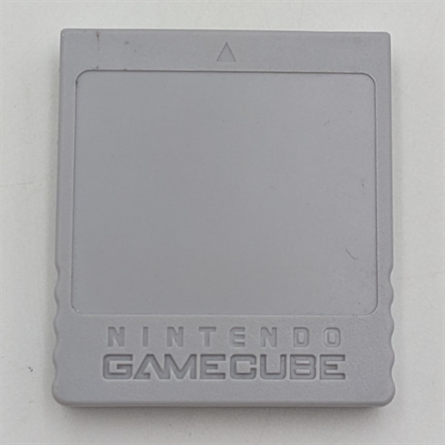 Nintendo Gamecube Memory Card 59 - 4MB - Grey - (B Grade) (Used)