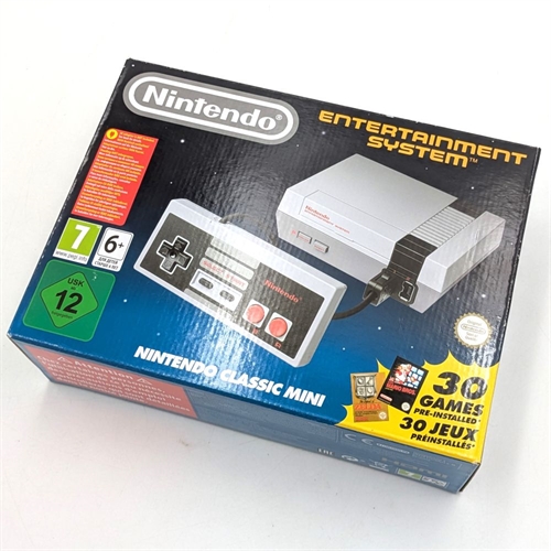 Nintendo Classic Mini - Complete In Box - Console - SNR CEE108414594 (A Grade) (Used) 