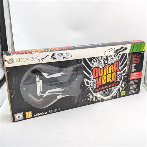 Guitar Hero Warriors of Rock Guitar Bundle - XBOX 360 Accessories (B Grade) (Used)