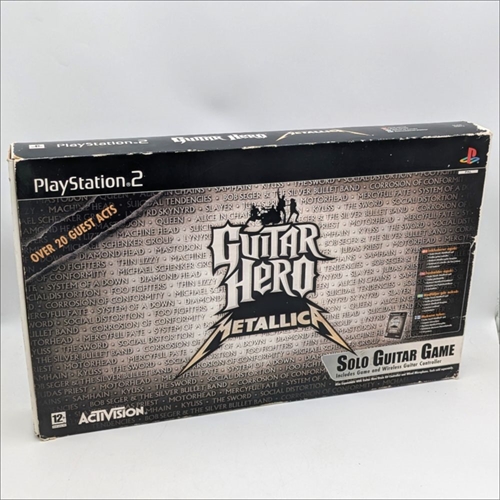 Guitar Hero Metallica Bundle - PS2 Accessories - (B Grade) (Used)