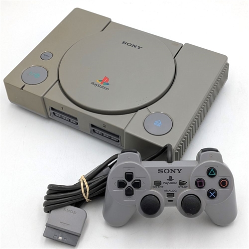 Playstation 1 - Analog Controller - Console - SCPH-9002 - SNR C4553330 (C Grade) (Used)