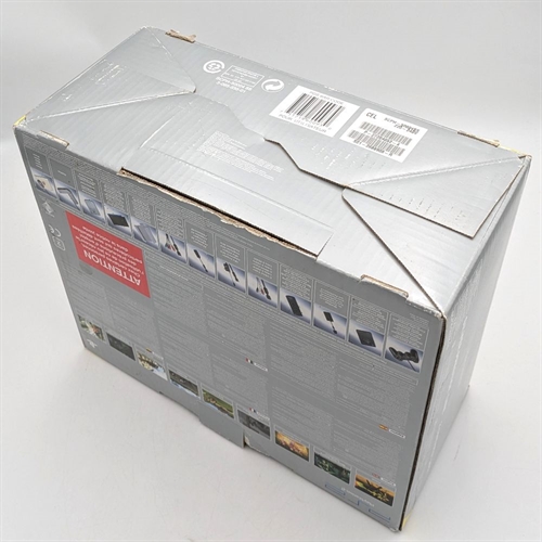 Playstation 2 - Satin Silver Prestige Line - Complete In Box - SCPH-50004 SS - SNR AC2829504 (B Grade) (Used)