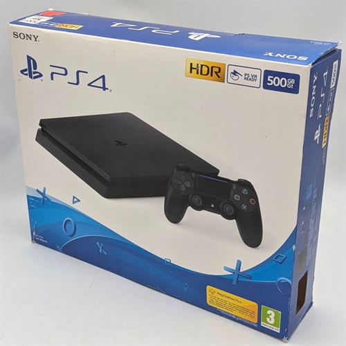 Playstation 4 - Slim - Complete In Box - 500GB HDD - Console - CUH-2116A - SNR 03-27452439-6267128 (B Grade) (Used)