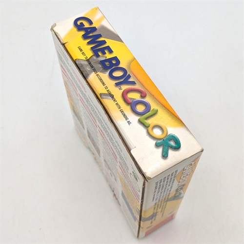 Gameboy Color - Dandelion Yellow - Console - Original Box - SNR C16102621 (B Grade) (Used)