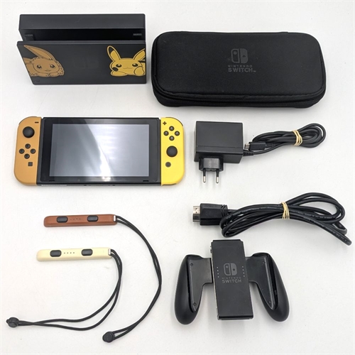 Nintendo Switch - Lets Go Pikachu Limited Edition - Console - 2017 Model - SNR XAJ70057902022 (B Grade) (Used)