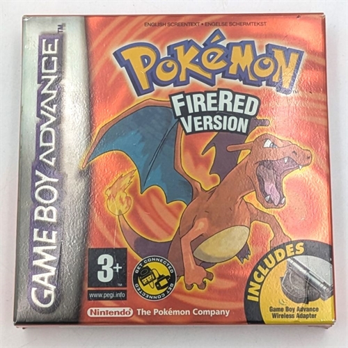 Pokemon FireRed Version - Original Box - Gameboy Advance Game (B Grade) (Used) (Eng)